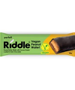Riddle vegán mogyoróvajas ostyaszelet kakaókrémmel 35 g