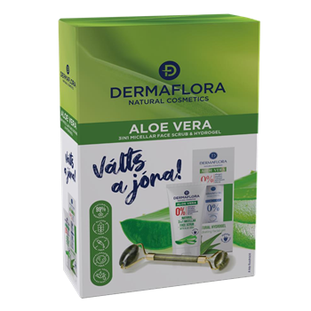 dermaflora 0 diszdoboz hidrogel micellas arcradir arcmasszirozo aloe 1 db i226609