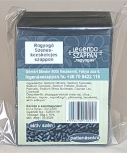 legenda ragyogo szenes kecsketejes szappan 95 g i228025