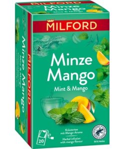 milford borsmenta mango izu gyumolcstea 20x175g 35 g i227621