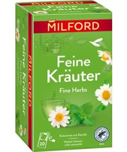 milford gyogynovenyes teakeverek feine krauter 20x2g 40 g i227617