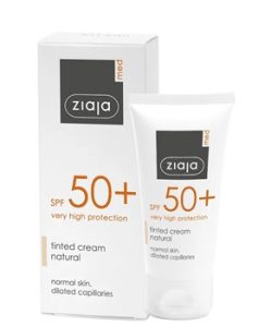 ziaja med napvedo szinezett krem natur tonus kitagult hajszaleres borre ff50 50 ml i226445