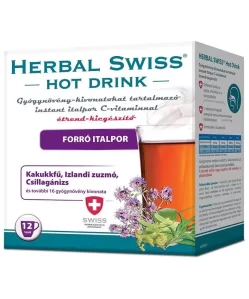herbal swiss hot drink instant italpor 12x