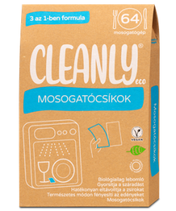 cleanly eco mosogatocsikok 3 az 1 ben formula 64 db i231277