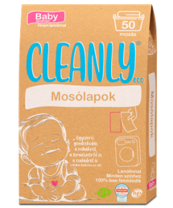 cleanly eco mosolapok baby lanolinnal 50 db i231273