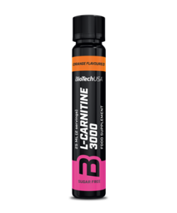 biotech l carnitine narancs 3000mg ampulla 25 ml i240893