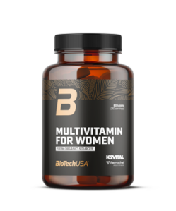 biotech multivitamin for women from organic sources tabletta 60 db i240609