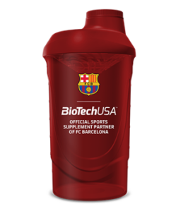 biotech wave shaker fc barcelona piros 600ml 1 db i240513
