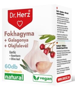 drherz fokhagyma galagonya olajfalevel kapszula 60 db i241513