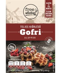 free selection teljes kiorlesu gofri alappor 3x50g 150 g i239941