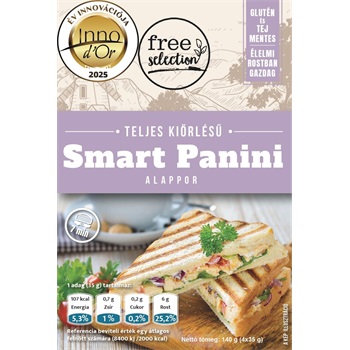 free selection teljes kiorlesu smart panini alappor 4x35g 140 g i239957
