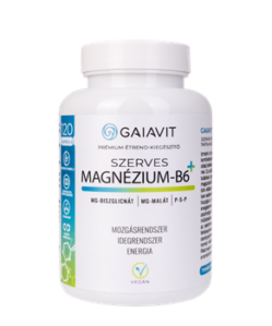 gaiavit szerves magnezium b6 komplex kapszula 120 db i235881