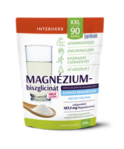 interherb xxl 90 adag magnezium biszglicinat italpor natur 270 g i231021