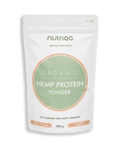 nutriqa organic bio kenderfeherje por 250 g i241393