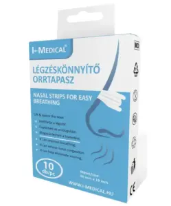 i medical 10db horkolásgátló,légzéskönnyítő orrtapasz forced bg800 forced bg600