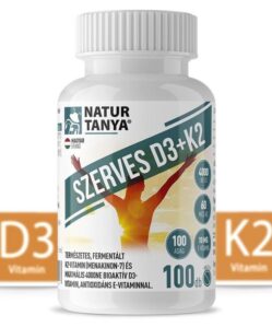 natur tanya szerves d3k2 vitamin tabletta 100db