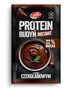 budyn proteinowy instant o smaku czekoladowym celiko