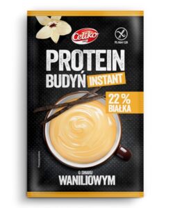 budyn proteinowy instant o smaku waniliowym celiko