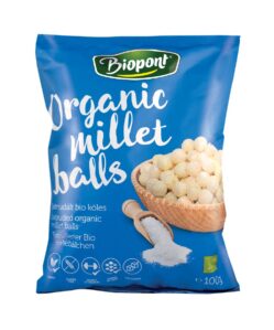 biopont bio extrudált kölesgolyó enyhén sós 100 g