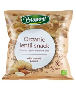 biopont bio extrudált lencse, földimogyoróval 60 g