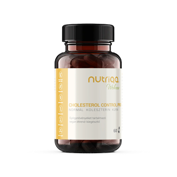 nutriqa cholesterol control pro normal koleszterin kura vegan kapszula 60 db i226247