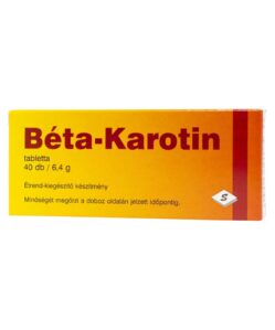 selenium béta karotin tabletta 40 db