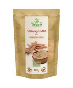 biomenü bio ashwagandha por 125 g