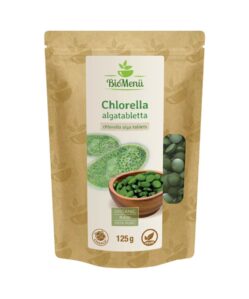 biomenü bio chlorella tabletta 125 g