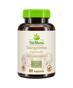 biomenü bio süngomba kapszula 60 db