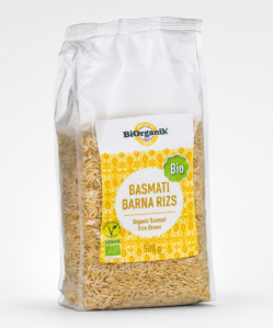 biorganik bio basmati barnarizs 500 g