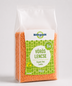 biorganik bio vöröslencse 500 g