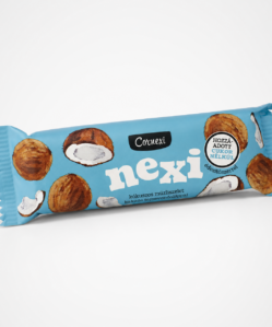 cornexi nexi müzli szelet kókuszos kakaós tejbevonó talppal 25 g