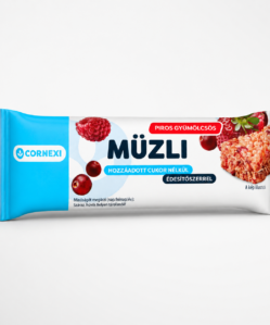 cornexi nexi müzli szelet piros gyümölcsös édesítoszerrel 25 g