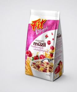fit reggeli ropogós müzli málna áfonya 200 g