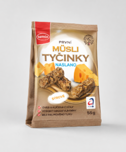 semix gluténmentes müzli snackek sajtos 55 g