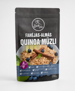 szafi free quinoa müzli fahéj alma 200 g