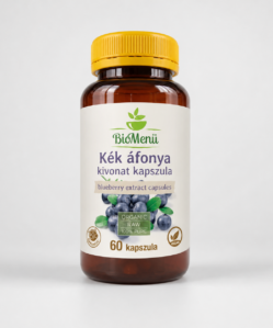 biomenü bio kék áfonya kapszula 60 db