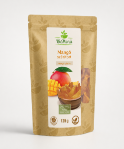 biomenü bio mangó szárított 125 g