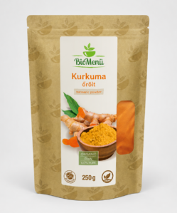 biomenü bio őrölt kurkuma 250 g