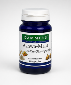 dammers ashwa maca indiai ginzeng kapszula 40 db