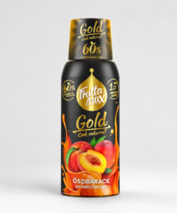 fruttamax gold Őszibarack gyümölcsszörp