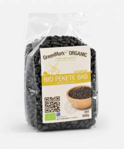 greenmark bio fekete bab 500 g