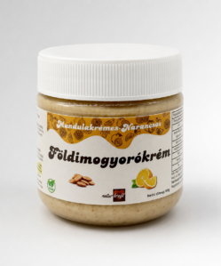 natur kraft földimogyorókrém mandulakrém narancsos