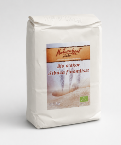 naturwheat bio alakor osbúza fehérliszt 1000 g