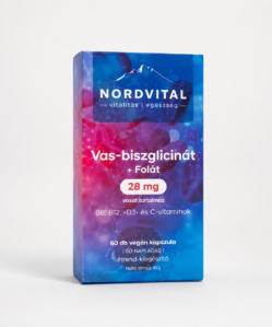 nordvital vas biszglicinát vegán kapszula 60 db