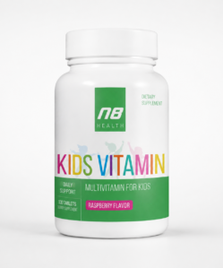 nutri8 health kids vitamin (málna)