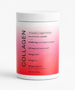 nutri8 life collagén italpor 10.000mg eper joghurt