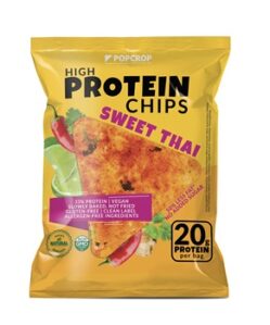 popcrop pyramids glutenmentes sweet thai izu protein chips 60 g i247685