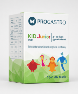 progastro kid junior por 3 12 éves gyerekeknek 10+1db 11 db