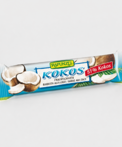 rapunzel bio gyümölcsszelet kókuszos 40 g